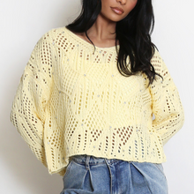 Lemon crochet jumper