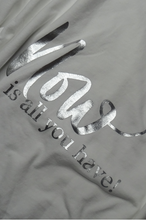 Lily 'Now is all you have' sweater