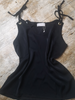 Tie Shoulder Cami Black