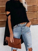 Summer dip top black