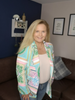 Scarf Print Blazer