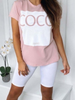 Coco Paris Tee Pink