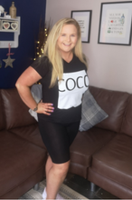 Coco Paris Tee Black