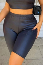 Faux Cycling shorts Black