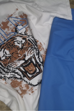 Faux Cycling Shorts Blue