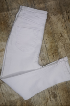 Denim Capris White