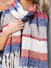 Stripe Marled Scarf