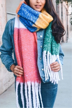 Rainbow scarf