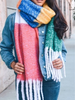 Rainbow scarf