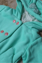 Mint Green Bow Coat